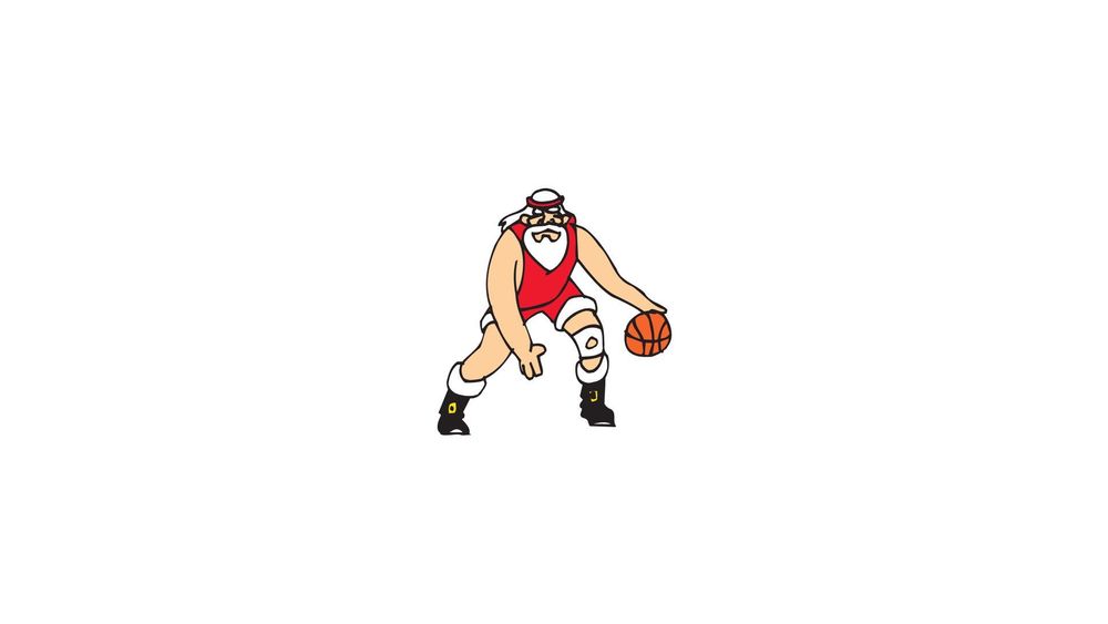 Basketball Santa