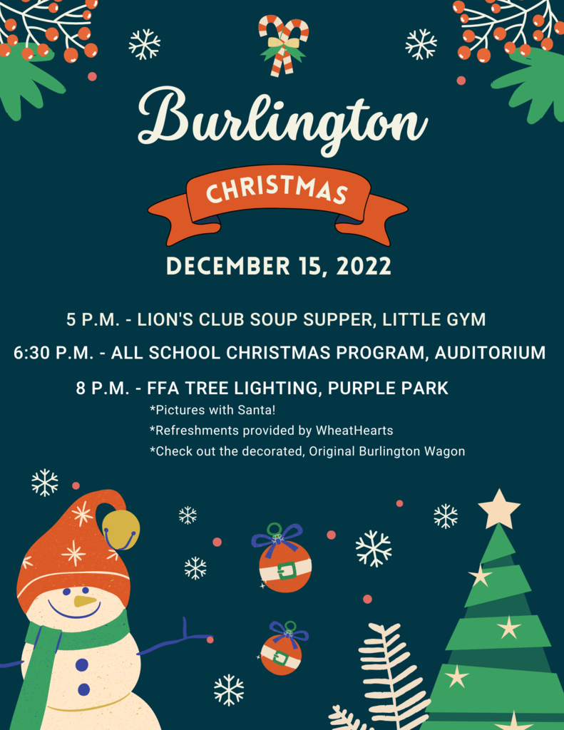Christmas Program Flyer